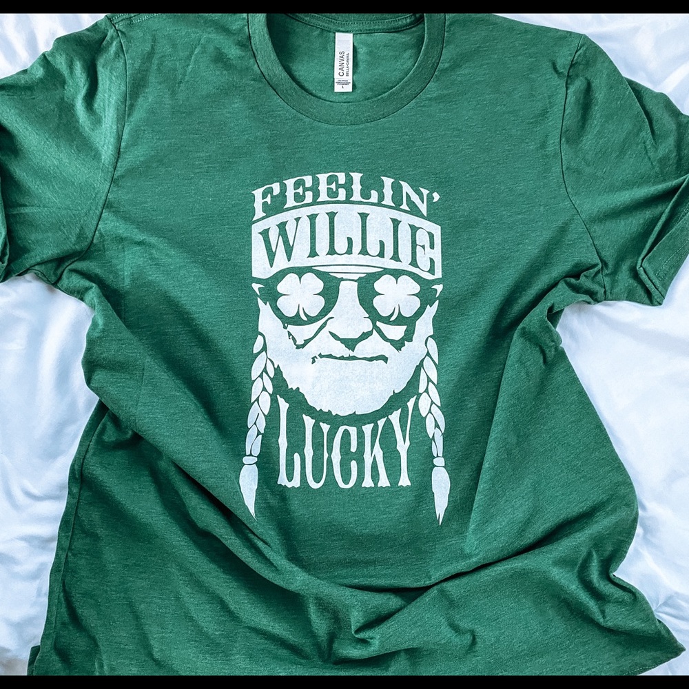 Feeling Willie Lucky St Patrick’s Day tee